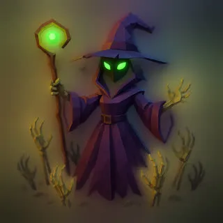 Carta Bruja de Glifos Royale