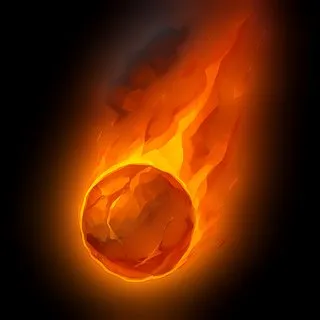 Carta Bola de Fuego de Glifos Royale